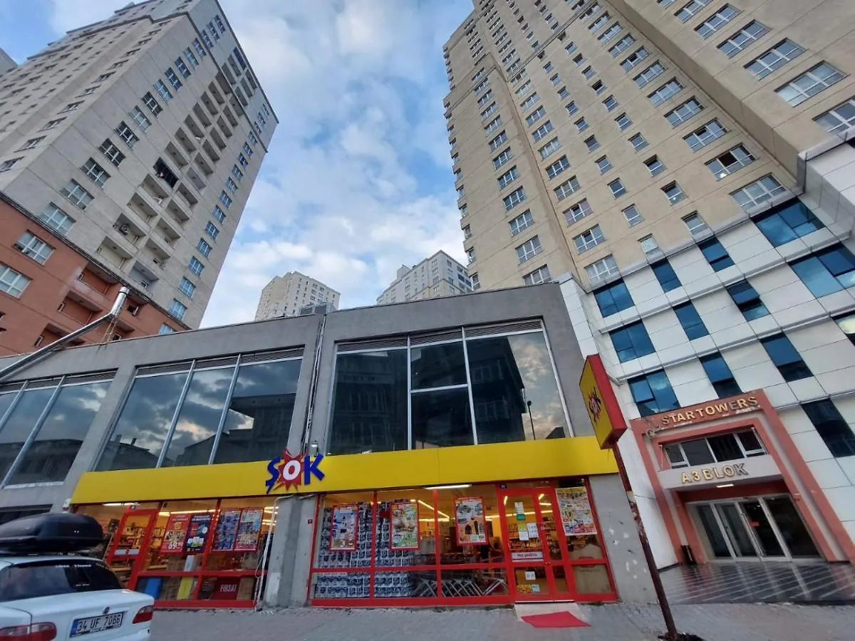 Star Towers 3+1 Lägenhet Istanbul Turkiet